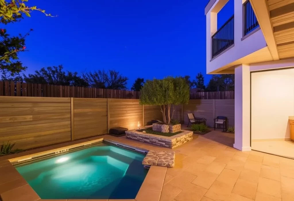 luxury plunge pool austin texas